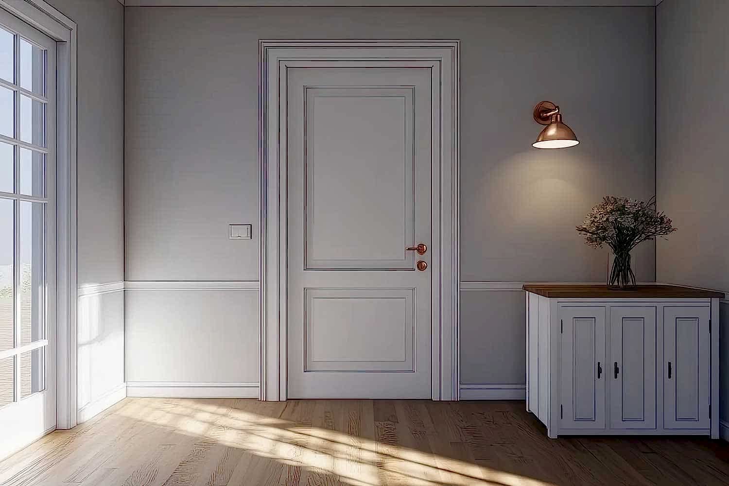 vecteezy_a-room-with-a-door-and-a-table_53705835